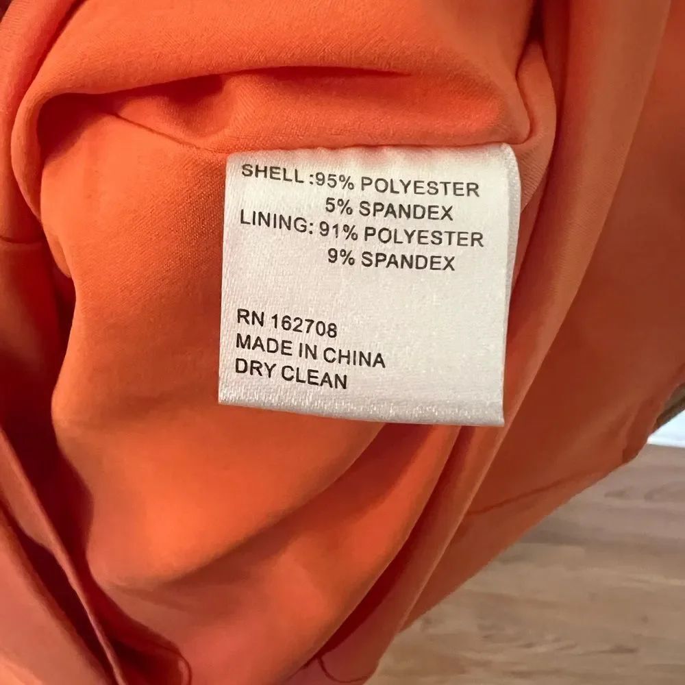 LDT ORANGE ANNEMARIE DRESS - Picture 4 of 5